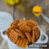 Cheddar Jalapeno Pretzels - kick up your snacks with a little cheese and spice!