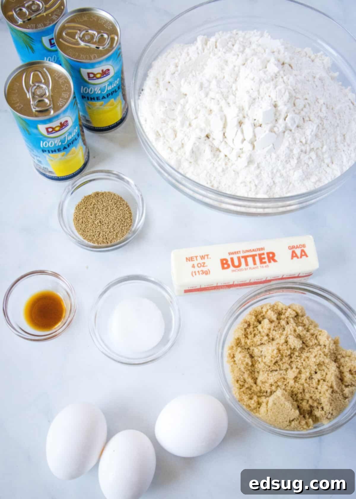 hawaiian roll ingredients