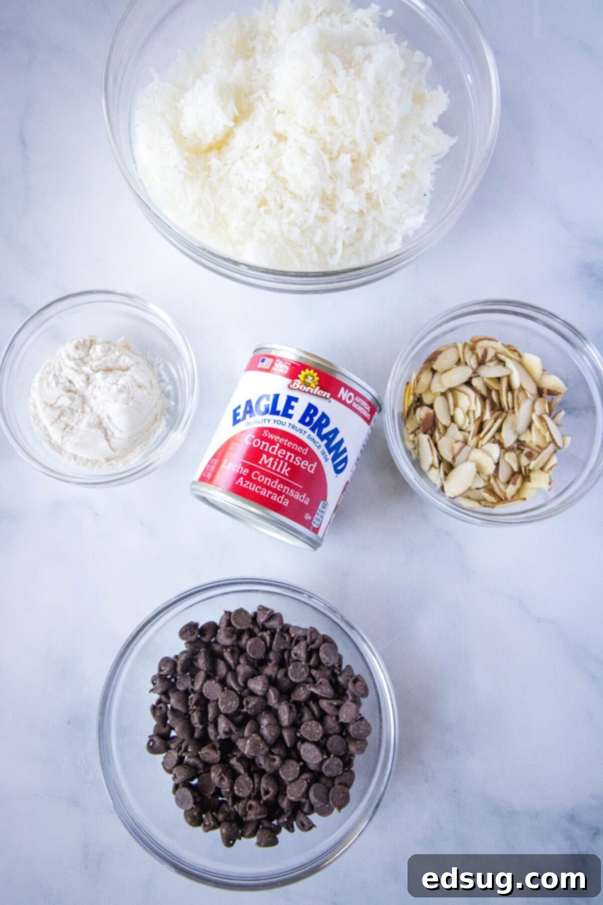 Almond Joyful Coconut Cookies 3 almond joy cookie ingredients