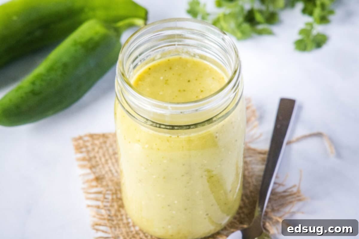 Authentic Green Enchilada Sauce 9 This Homemade Green Enchilada Sauce is a tangy, flavorful, and incredibly versatile sauce made with fresh tomatillos, various green chilies, garlic, and a blend of savory spices. It's super easy to prepare and consistently outperforms any store-bought alternative, adding authentic Mexican zest to countless dishes.