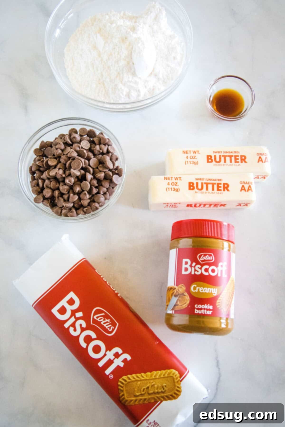 biscoff bars ingredients