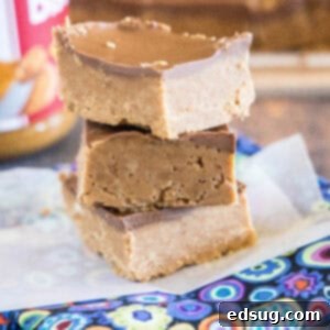 cropped close up biscoff bars on parchment paper