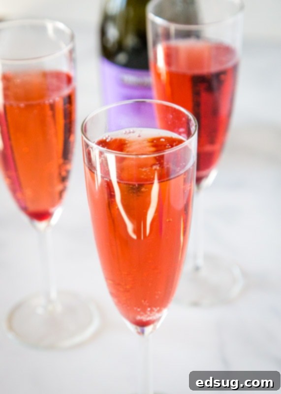 Garnet Pomegranate Sparkler 2 pomegranate bellini