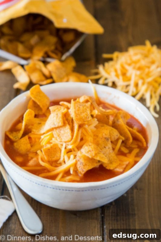 Ultimate Chicken Enchilada Chili 4 Chicken Enchilada Chili - an easy enchilada soup you can make any night of the week.