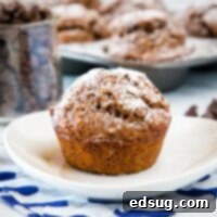 A piece of cake on a plate, with Chocolate and Muffin