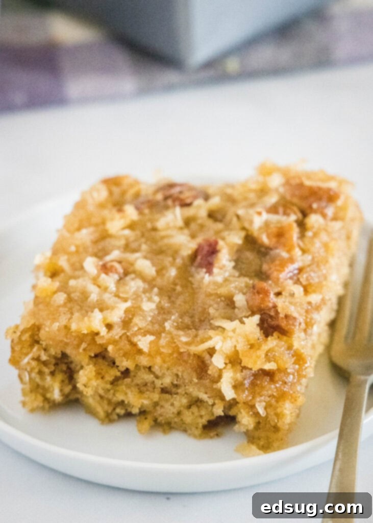 Warm Spiced Oat Bake 7 a whole oatmeal cake on a white plate